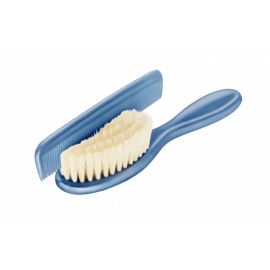 Perie si pieptan pentru bebelus Cool blue Rotho-babydesign
