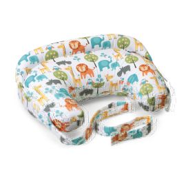 Perna alaptare Chicco Boppy Deluxe, Peaceful Jungle, 0luni+