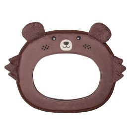 Petite&Mars - Oglinda auto pentru supraveghere bebelusi, Zoo, Urs Brun