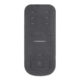 Petite&Mars - Salteluta pentru carucior din spuma cu memorie, Universala, Din bumbac 80 x 33 cm, Gri