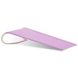 Petite&Mars - Suport de baie Meli, Din material textil, 100% bumbac, 43 x 23.5 cm, Anatomic, Violet