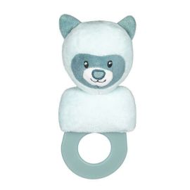 Petite&Mars - Zornaitoare de plus cu inel Ursuletul Mike, Albastru