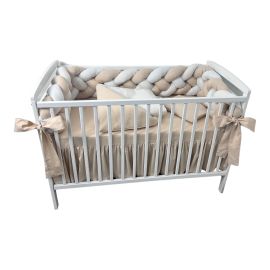 Lenjerie cu apărătoare împletită