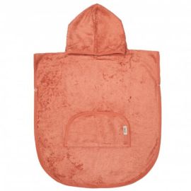 Poncho Copii din Bambus Apricot Blush