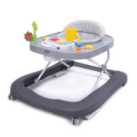 Premergator/impingator 4Baby WALK'N PUSH 2 in 1 Gri Inchis