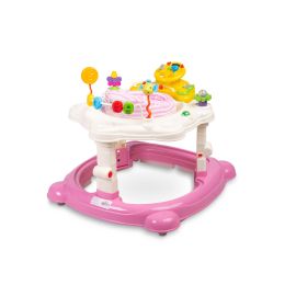 Premergator, jumper si leagan pentru bebelusi max. 12 Kg Toyz HIPHOP 360 Roz