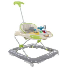 Premergator Sun Baby cu maner, sunete si lumini 006 - Green Grey