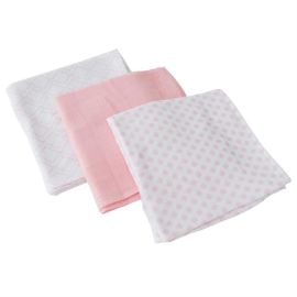 Summer Infant - 56176 Set 3 paturici de muselina imprimeu Maroccan Trellis