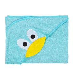 Prosop cu gluga brodata Water Friends Turquoise Ratusca 100x100 cm