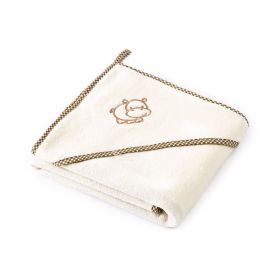 Prosop cu gluga Sensilllo HIPPO 80x80 cm Ivory