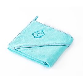 Prosop cu gluga Sensilllo HIPPO 80x80 cm Turquoise