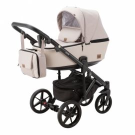 Carucior 3 in 1 Adamex Olivia, Linen & EcoLeather PS27, Atacama Sand