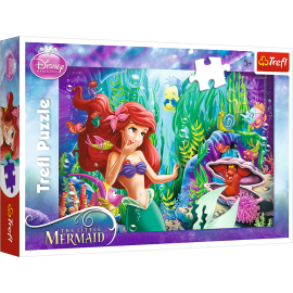 Puzzle Trefl Disney The Little Mermaid, De-a v-ati ascunselea 100 piese