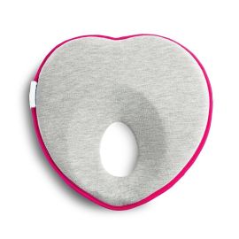 Qmini - Perna ergonomica impotriva plagiocefaliei, 22x22 cm, Roz