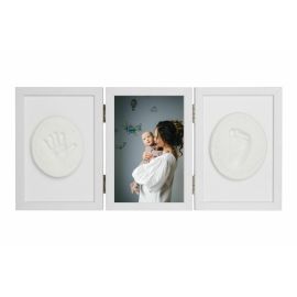 Qmini - Rama foto cu dubla amprenta,My First Memory, Alb