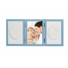 Qmini - Rama foto cu dubla amprenta,My First Memory, Albastru
