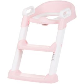 Reductor toaleta cu scara Chipolino Skippy pink