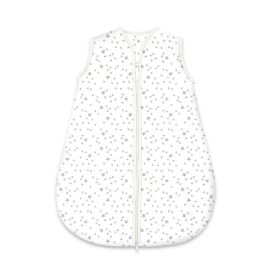 Sac de dormit, MimiNu, Pentru bebelusi, De iarna, Din bumbac certificat Oeko Tex Standard 100, Cu fermoar, 70 cm, 0 - 6 luni, 2.5 Tog, Mini Grays