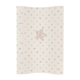 Saltea de infasat, Ceba Baby, Cosy, Moale, Cu taliometru, 50 x 70 cm, 0-12 luni, Beige Stars