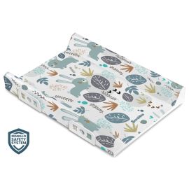 Saltea de infasat rigida cu siguranta Sensillo ANIMALS Padure Platina