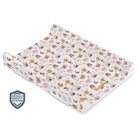 Saltea de infasat rigida cu siguranta Sensillo PLATINA Boho