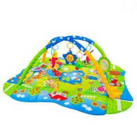 Saltea de joaca EURObaby 9800, 3 modalitati de joaca, multicolor