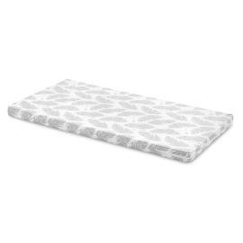 Saltea de spuma Sensillo 120x60 cm Gri/Pene