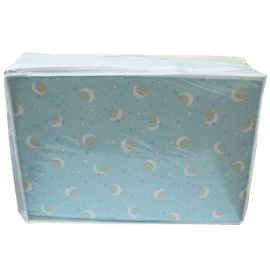 Saltea Pliabila Copii MyKids Spuma Poliuretanica (Burete) Albastra