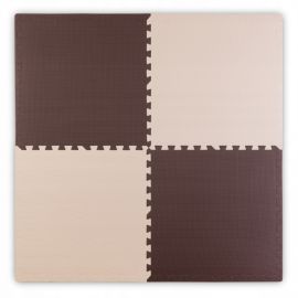 Salteluta de joaca 120 x 120 cm Ricokids 7483 - Bej - Maro