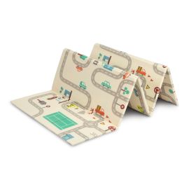 Salteluta multifunctionala din spuma XPE 200x180x1 cm Masinute