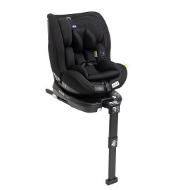Scaun auto copii Chicco Seat3Fit I-Size Air, 40-125cm, Black Air (Negru), 40-125cm, nastere-7ani