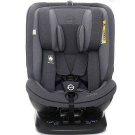 Scaun Auto Coto Baby Hevelius 360 Isofix 0-36 Kg Melange Dark Grey