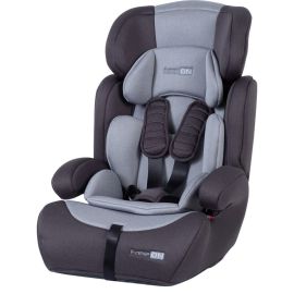 Scaun auto pentru copii, Saturn, Pentru grupele de greutate 9-36 Kg, Spatar si tetiera reglabile, Centura in 5 puncte, FreeON, Grey