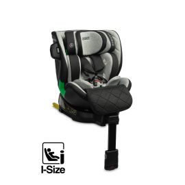 Scaun auto rotativ 360 Caretero TUROX I-SIZE 40-150 cm Gri