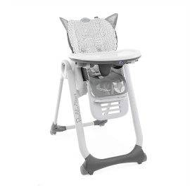 Scaun de masa Chicco Polly 2 Start 4roti, Foxy, 0 luni+