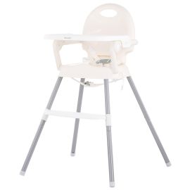 Scaun de masa Chipolino Bonbon 3 in 1 ivory