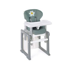 Scaun de masa, Jane, Activa Evo 2 in 1, Transformabil in birou cu scaun, Conform cu standardele europene de siguranta EN 14988:2017 + A1:2020, Botanic