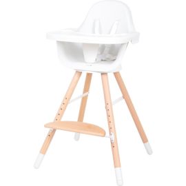 Scaun de masa reglabil, Exclusive, Sezut rotativ 270, Cu tavita si suport pentru picioare reglabile, FreeON, White