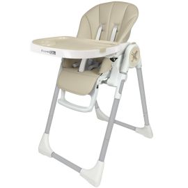 Scaun de masa reglabil in 7 pozitii pe inaltime, Vito, Suport pentru picioare reglabil, Spatar reglabil in 5 pozitii, FreeON, Beige