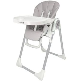 Scaun de masa reglabil in 7 pozitii pe inaltime, Vito, Suport pentru picioare reglabil, Spatar reglabil in 5 pozitii, FreeON, Grey