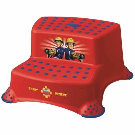 Scaunel Inaltator WC in Doua Trepte, Suprafata antiderapanta, Igor, 40 x 37 x 21 cm, Keeeper, Fireman Sam