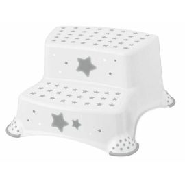 Scaunel Inaltator WC in Doua Trepte, Suprafata antiderapanta, Igor, 40 x 37 x 21 cm, Keeeper, Stars Cosmic White
