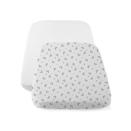 Set 2 piese patut Chicco Next2me, Panda, 0 luni+