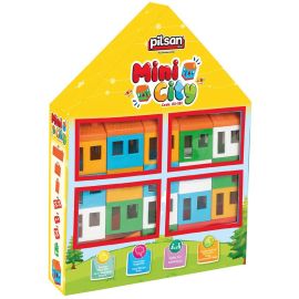 Set constructie Pilsan Mini City 40 piese