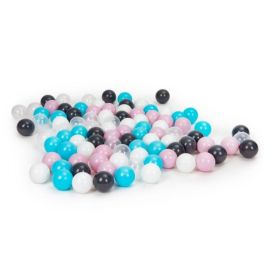 Set de 100 bile din plastic Ecotoys B100NEW