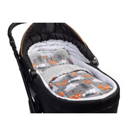 Set perna si pilota pentru landou 2 fete Sensillo VELVET Munti Gri