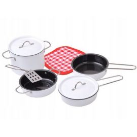 Set Unelte bucatarie Ecotoys - Alb