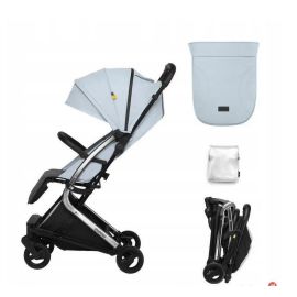 Carucior sport pliabil Skiddou Mikkeli Sky high, ultracompact pentru calatorii, Bleu