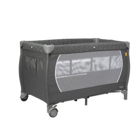 Patut de calatorie pliabil Skiddou Lunar, 2 nivele, Evening Shadow, Gri inchis