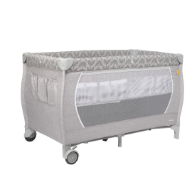 Patut de calatorie pliabil Skiddou Lunar, 2 nivele, Normandic Dream, Gri